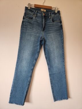 Kut From the Kloth Rachel High Rise Mom Jeans Adherent Wash Size 4 EUC